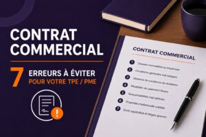 Contrat commercial : 7 erreurs à éviter pour votre TPE/PME